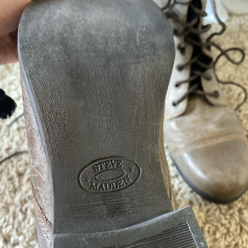 Steve Madden Combat Boots